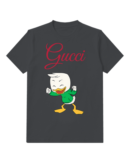 Charcoal Green Shirt Duck Graphic T-Shirt - front product view