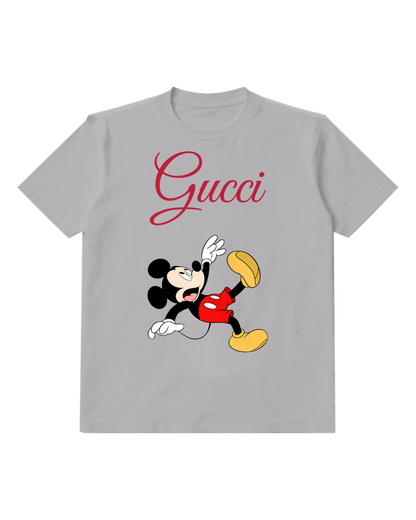 Gray Mouse Graphic T-Shirt - front product view