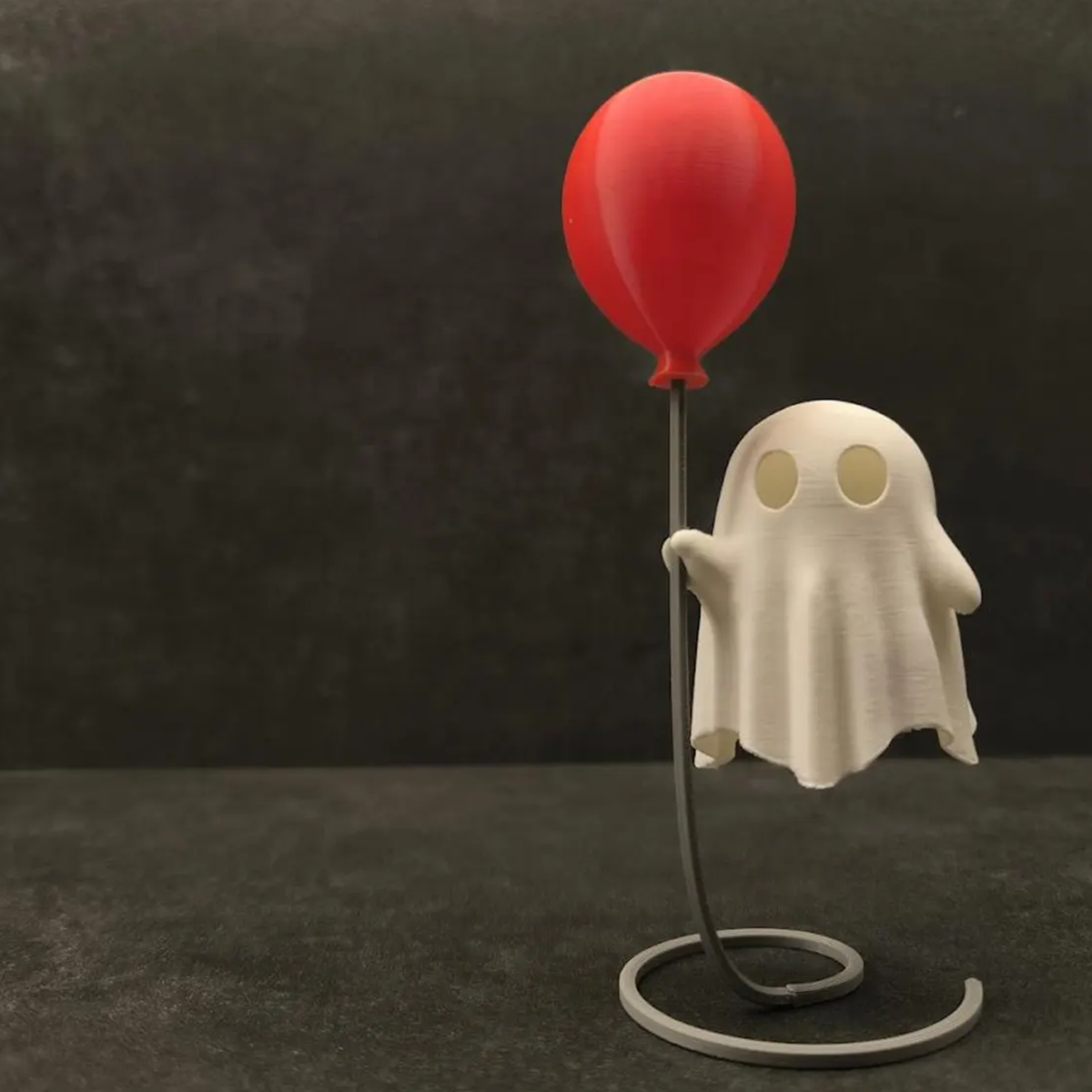 Veilleuse fantôme avec ballon, décoration festive d’Halloween