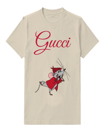 Ivory Mouse In Red Outfit Running Graphic T-Shirt - front product view