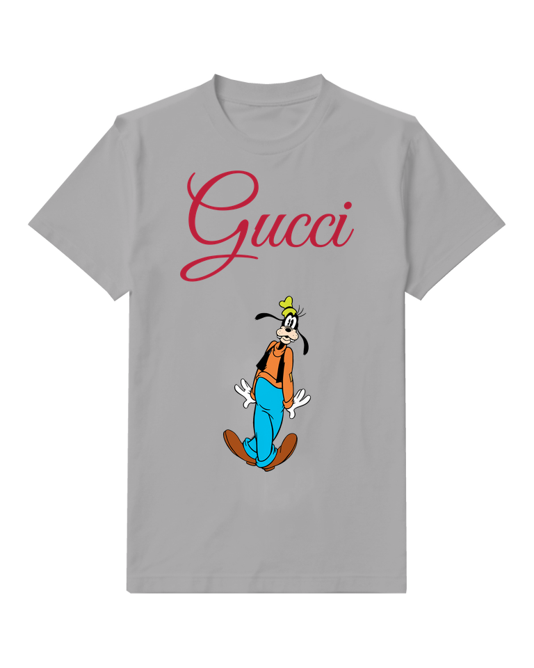 Gray Dog Tall Sideways Stance Graphic T-Shirt - front product view