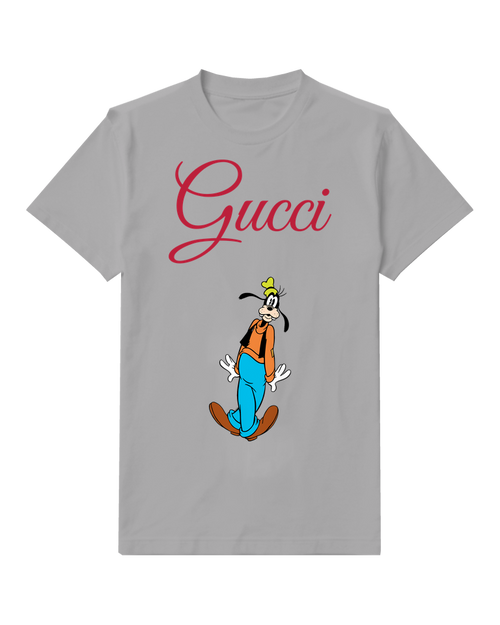 Gray Dog Tall Sideways Stance Graphic T-Shirt - front product view