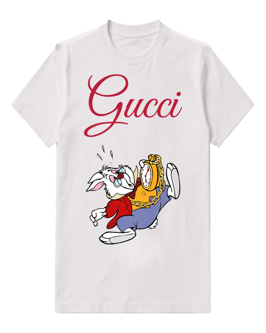 White Rabbit And Orange Companion Graphic T-Shirt - front product view