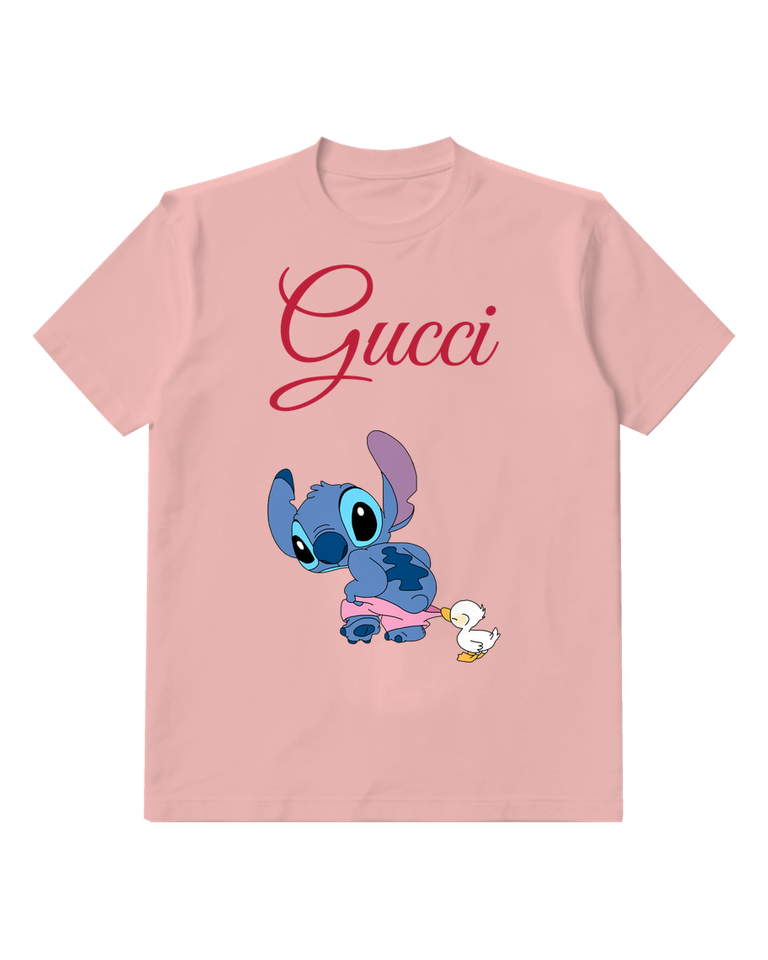 Blush Pink Bunny Graphic T-Shirt - front product view